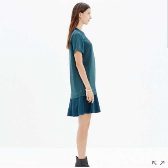Madewell Green Dot Slowbeat Dress - Picture 3 of 8